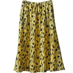 NWT Who What Wear Collection | Drawsting Waist Pull-On Midi Skirt